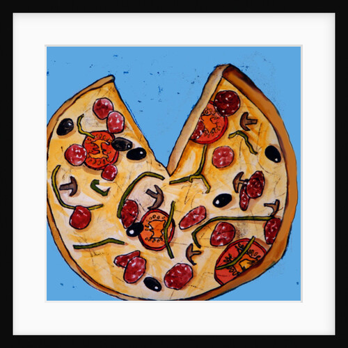 Pizza, 2017 by Sarah Thompson-Engels