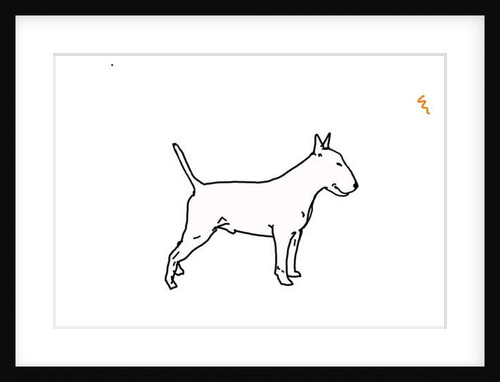 Bull terrier, 2018 by Sarah Thompson-Engels