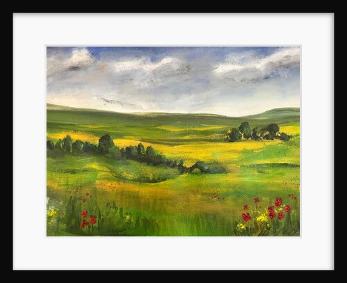 Summer landscape, 2018 by Sarah Thompson-Engels