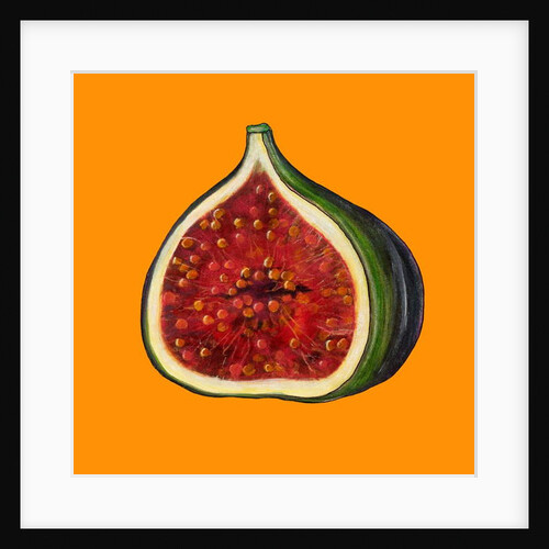 Fig on orange by Sarah Thompson-Engels