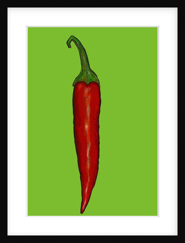 Red hot chilli pepper, 2014 by Sarah Thompson-Engels