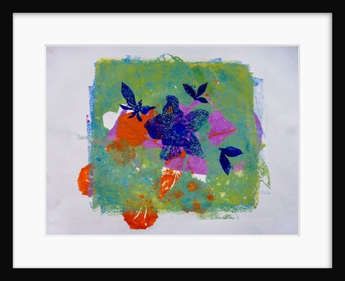 Blue flower, 2019 by Sarah Thompson-Engels