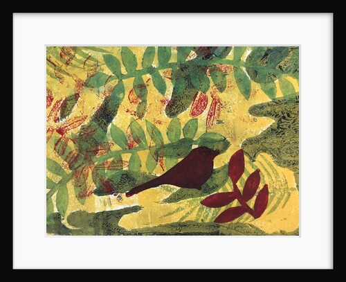 Yellow ochre botanical, 2018 by Sarah Thompson-Engels