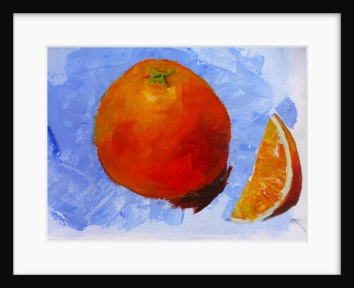 Orange and slice, 2019 by Sarah Thompson-Engels