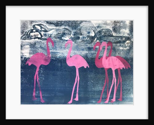 Flamingos, 2019 by Sarah Thompson-Engels