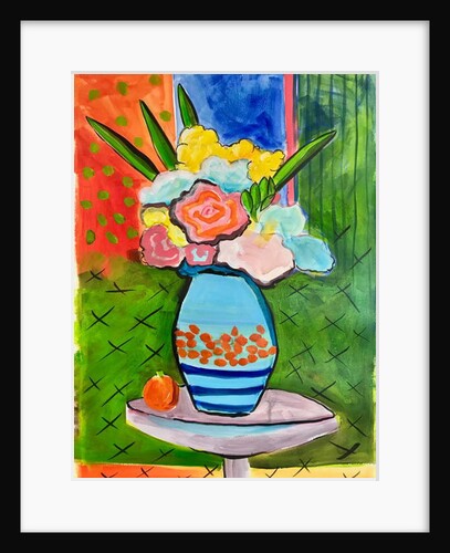 Vase of flowers, 2019 by Sarah Thompson-Engels