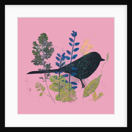 Bird and leaves,2019 by Sarah Thompson-Engels