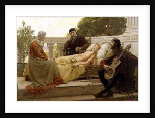 How Liza Loved the King, 1890 by Edmund Blair Leighton