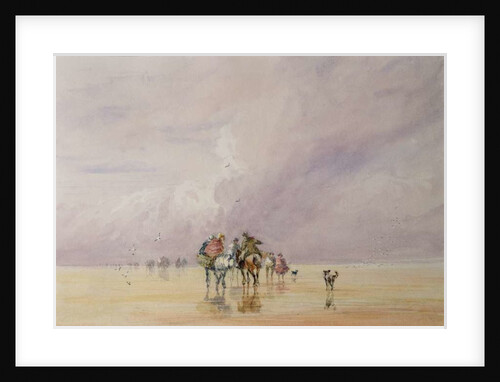 Crossing Lancaster Sands by David Cox