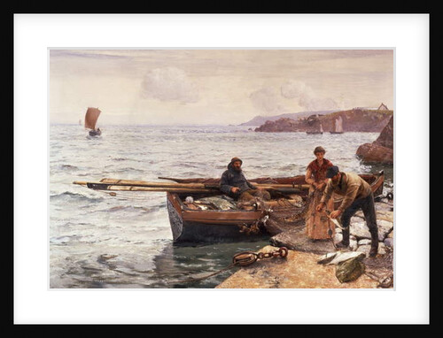 Crabber's Bait by Charles Napier Hemy