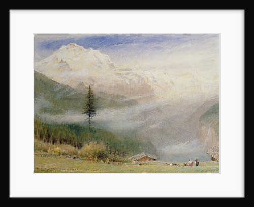 Jungfrau, 1913 by Albert Goodwin