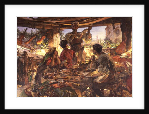Stradivarius in his Workshop at Cremona, 1913 by Edgar Bundy