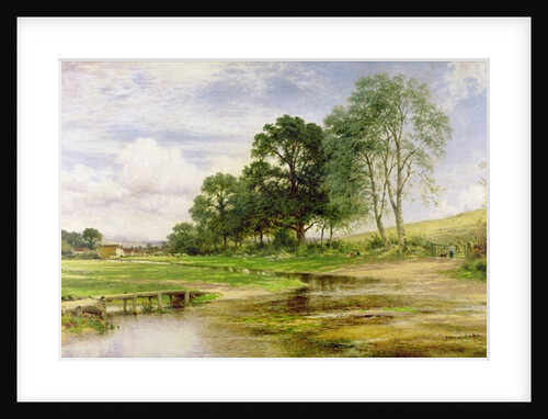 By Mead and Stream, 1893 by Benjamin Williams Leader