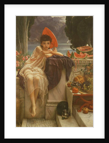 On the Temple Steps, 1889 by Edward John Poynter