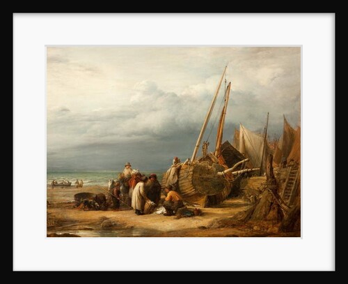 A View on the Coast at Hastings, 1832 by John Linnell