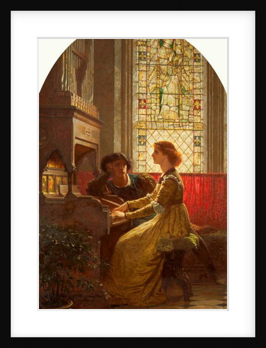 Harmony, 1879 by Frank Dicksee