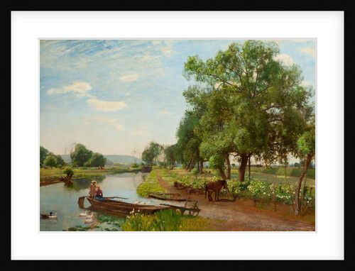 River and Rail, 1896 by David Murray
