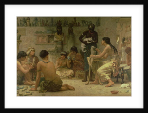 The Gods and Their Makers, 1878 by Edwin Longsden Long