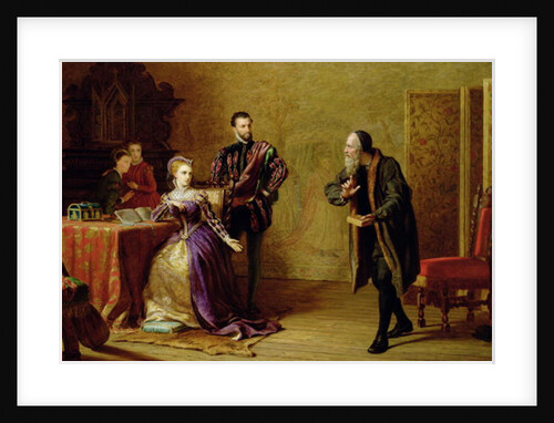 Mary, Queen of Scots and John Knox by Samuel Sidley
