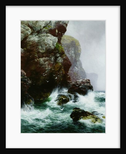 The Fowler's Crag, 1887 by Peter Graham