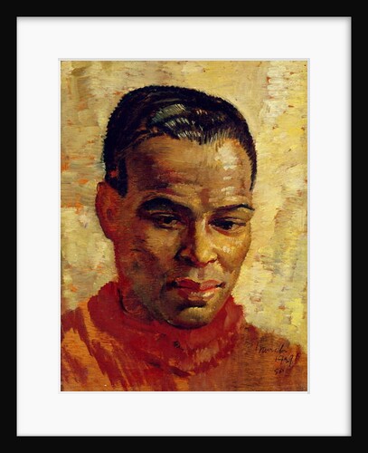 Portrait of a Man, possibly Henry Thomas, 1929 by Glyn Warren Philpot