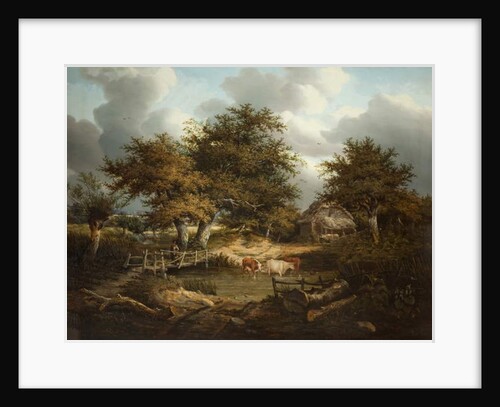 The Old Farmstead by Robert Ladbrooke
