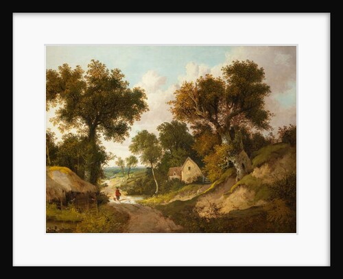 A Country Lane in Norfolk, 1878 by John Berney Ladbrooke