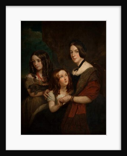 Lady Caroline Towneley with Two of Her Daughters, Caroline and Emily, 1860 by George Frederick Clarke