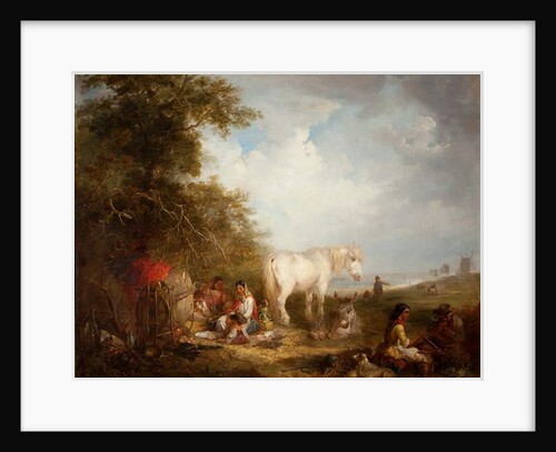 A Gypsy Scene by Edward Robert Smythe