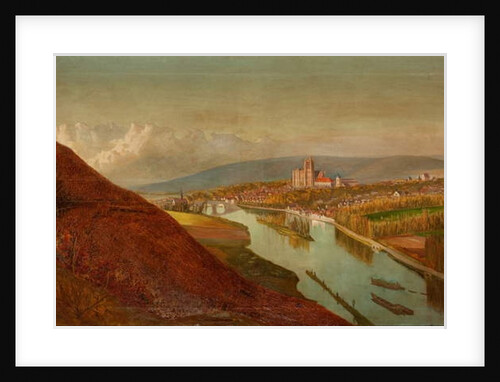 Sens from the Vineyards, 1863 by Philip Gilbert Hamerton