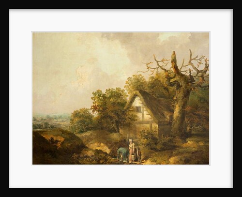 A Rustic Cottage by George Morland
