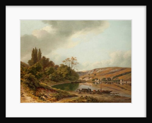 The Ferry by Jan Baptiste de Jonghe