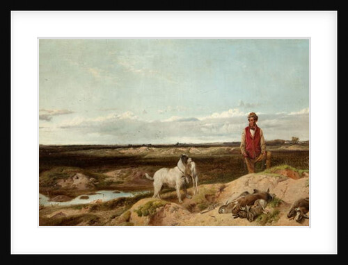 Ferreting, 1863 by Richard Ansdell