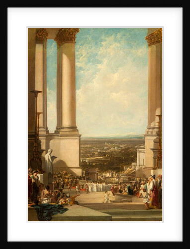 The Temple of Aesculapius, 1837 by Augustus Wall Callcott