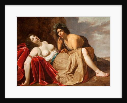 Shepherd and Sleeping Girl, 1623-30 by Jan van Bijlert or Bylert