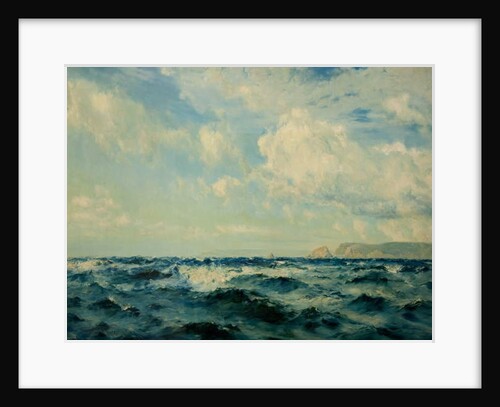 A Breezy Day off the Isle of Wight, 1890 by Henry Moore