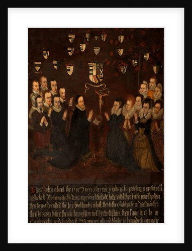 The Towneley Family at Prayer, c.1800 by English School