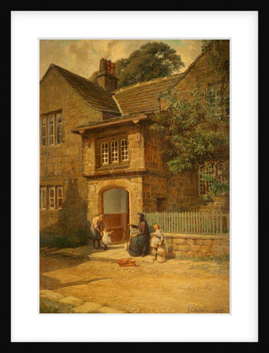 The Porch, Spenser's Cottage, Hurstwood, 1907 by Joseph Ogden