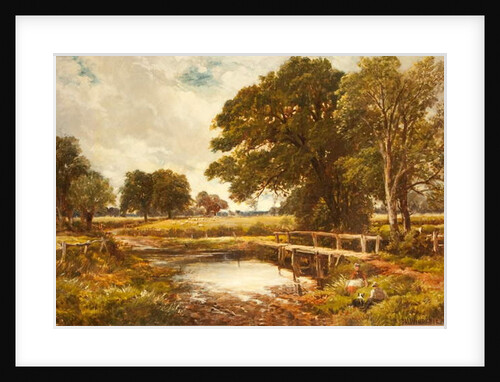 A Hampshire Ford, 1891 by Edmund Morison Wimperis