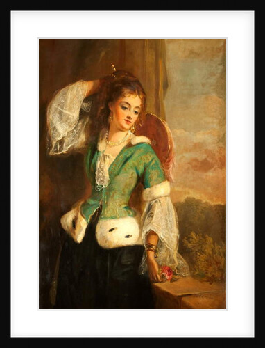 Portrait of a Lady in a Green Jacket, 1890 by Philip Richard Morris