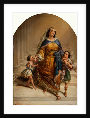 Mariamne, Wife of King Herod, and her Children going to their Execution, 1868 by Edward William John Hopley