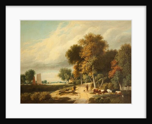 A Scene in Norfolk by Samuel David Colkett