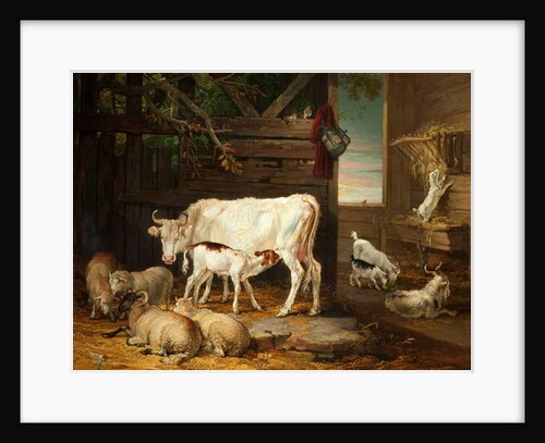 Interior of a Stable, 1810 by James Ward
