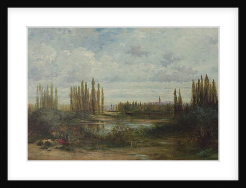 Ponds near Strasbourg by Gustave Dore