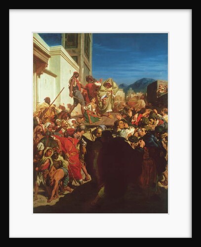 Execution of a Jewess in Tangiers, 1860 by Alfred Dehodencq