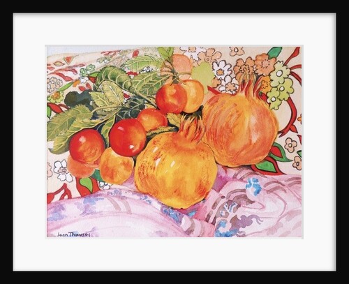 Pomegranates and Plums, 2012 by Joan Thewsey