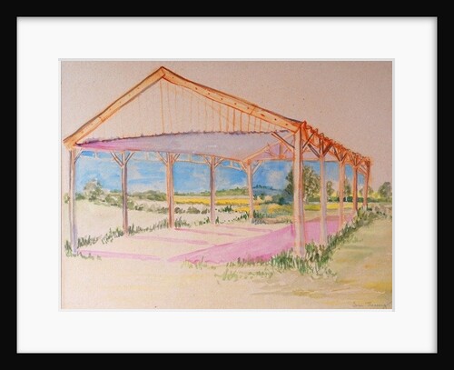 Through the Barn, 2011 by Joan Thewsey