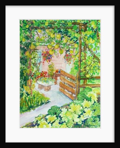 Rhubarb and Apples, Red Cottage Studios Suffolk by Joan Thewsey