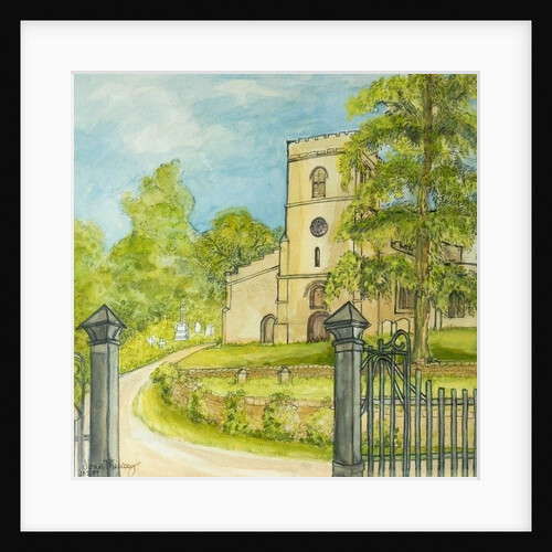 Moulton Church, 2010 by Joan Thewsey