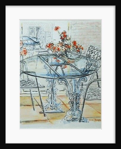 Patio Garden Pale by Joan Thewsey